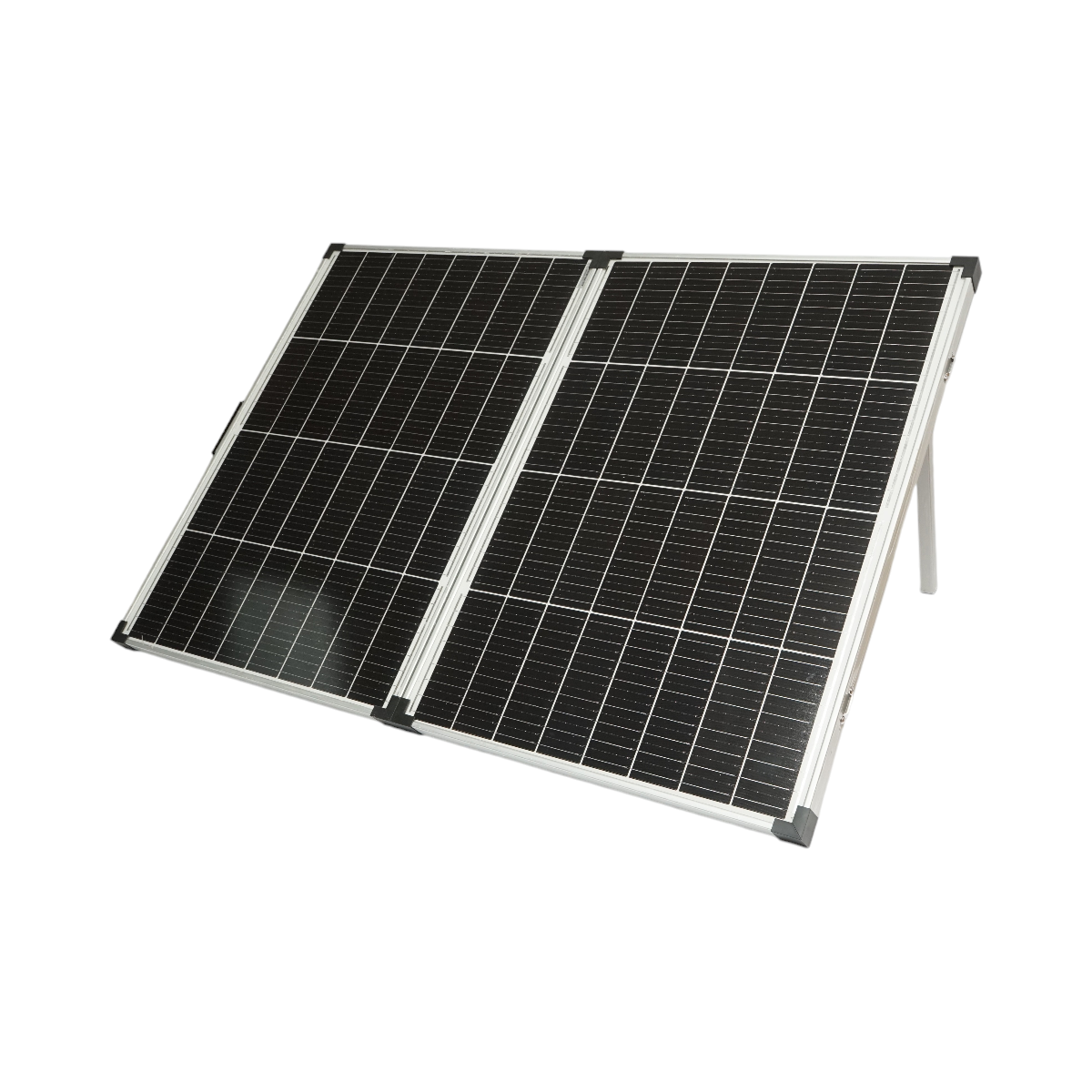 Panou solar 145W portabil fotovoltaic monocristalin tip valiza cu regulator tensiune 12/24V 20Ah 2 USB-uri Breckner Germany