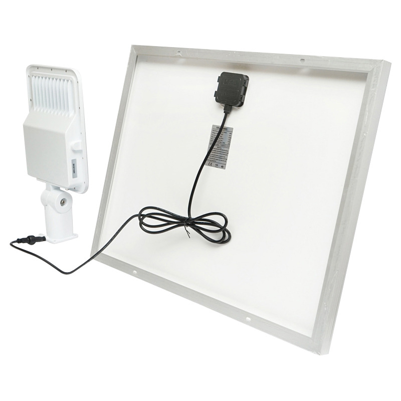 Proiector LED 30W cu panou solar si  baterie 3,2V/40Ah si suport articulat Breckner Germany – imagine 8