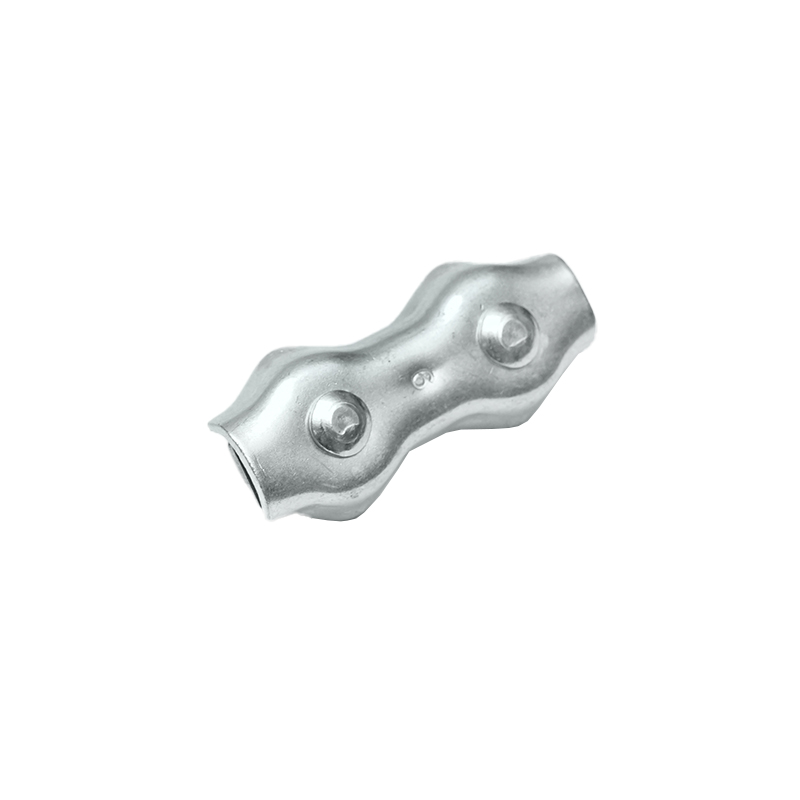 Conector fir electric galvanizat cu suruburi pentru gard electric – imagine 3
