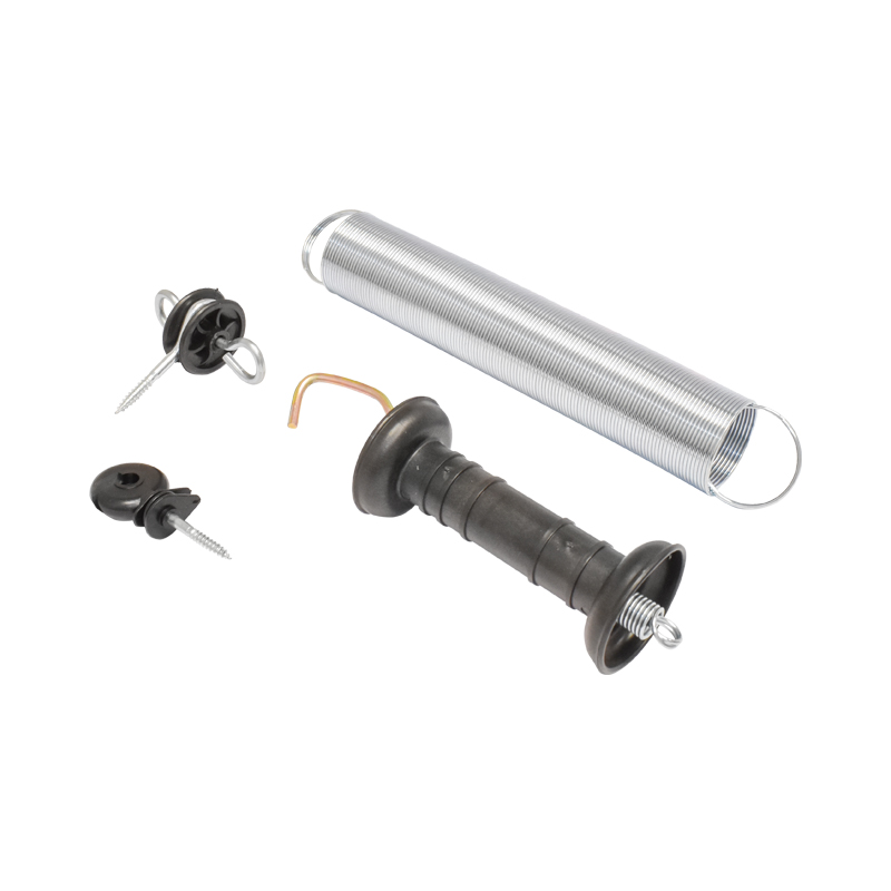 Set maner poarta cu arc si izolatori gard electric Mezofarm