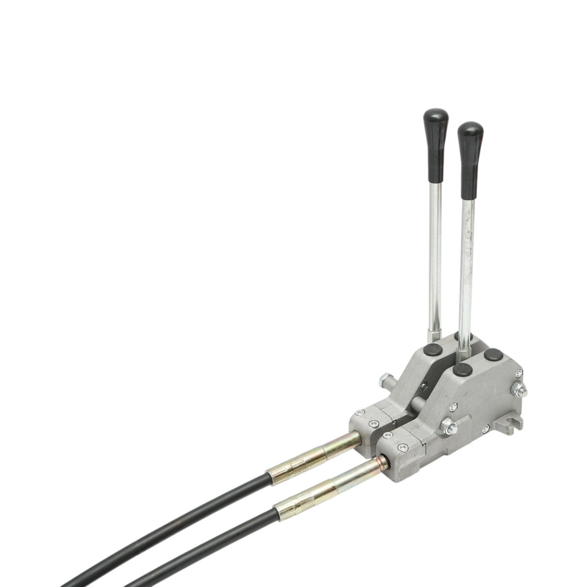 Distribuitor hidraulic cu 2 manete, lungime cablu 2.5m, presiune 250 bar, debit 80L/min Breckner Germany – imagine 5