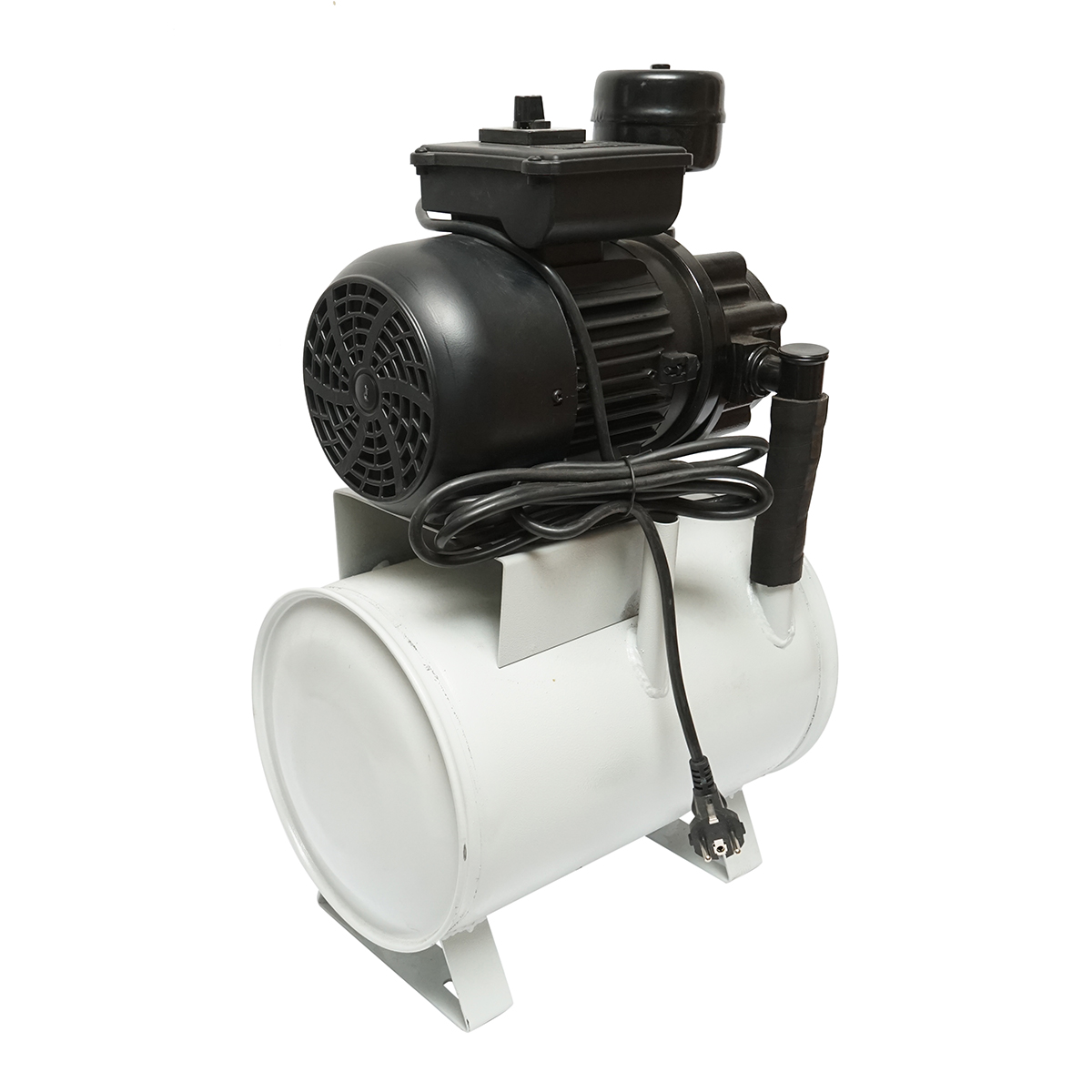 Pompa vacuum uscata cu motor 550W, 200L/min 1440rpm si rezervor pentru aparat de muls vaci Breckner Germany – imagine 3