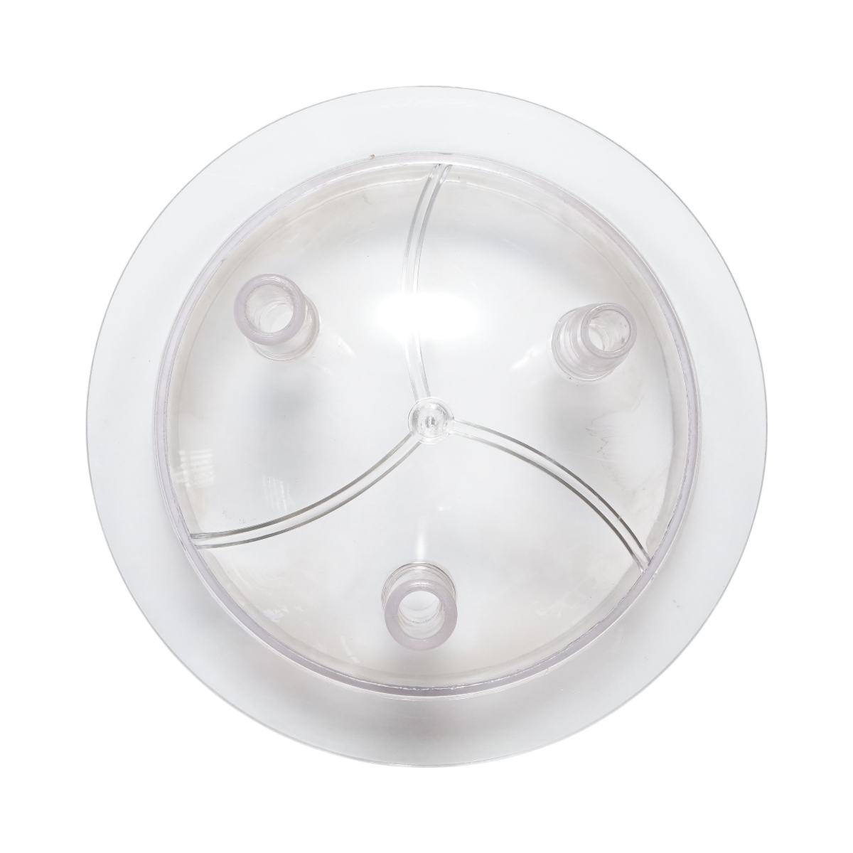 Capac plat bidon 30L cu 3 iesiri pentru aparat de muls vaci Breckner Germany – imagine 2