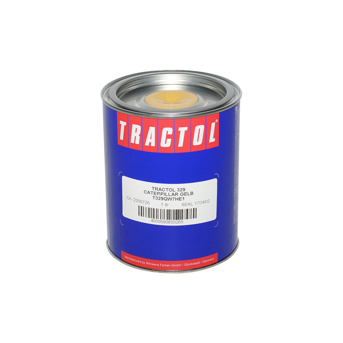 Vopsea auto galben tip Caterpillar 1L Tractol