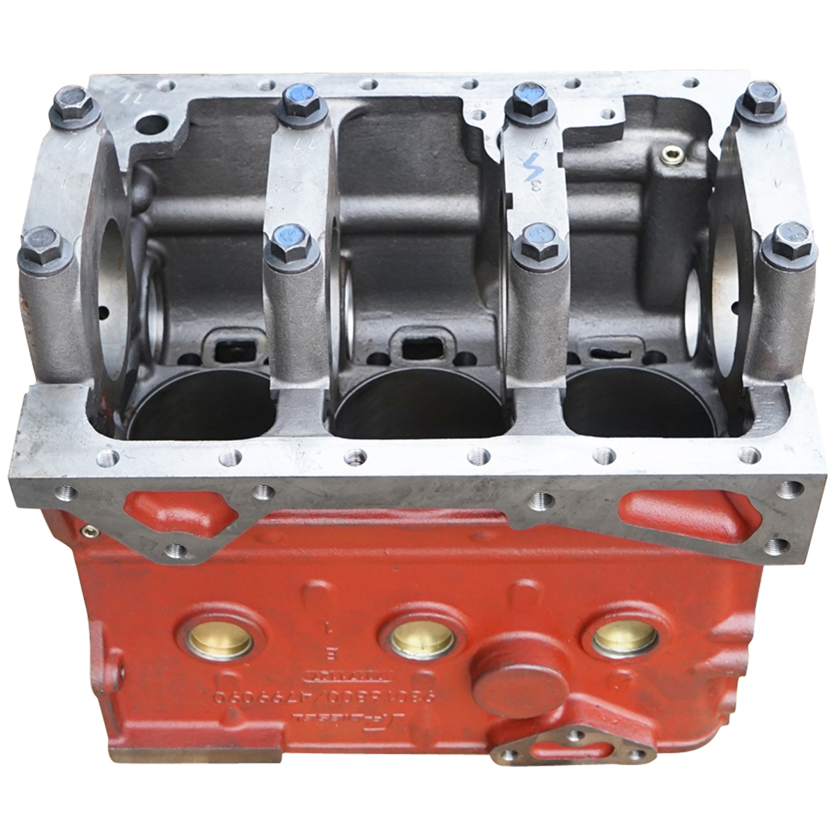 Bloc motor 3 cilindri 100mm New Holland, Fiat 480S-5840 cod OEM 4718283, 98445213 – imagine 7