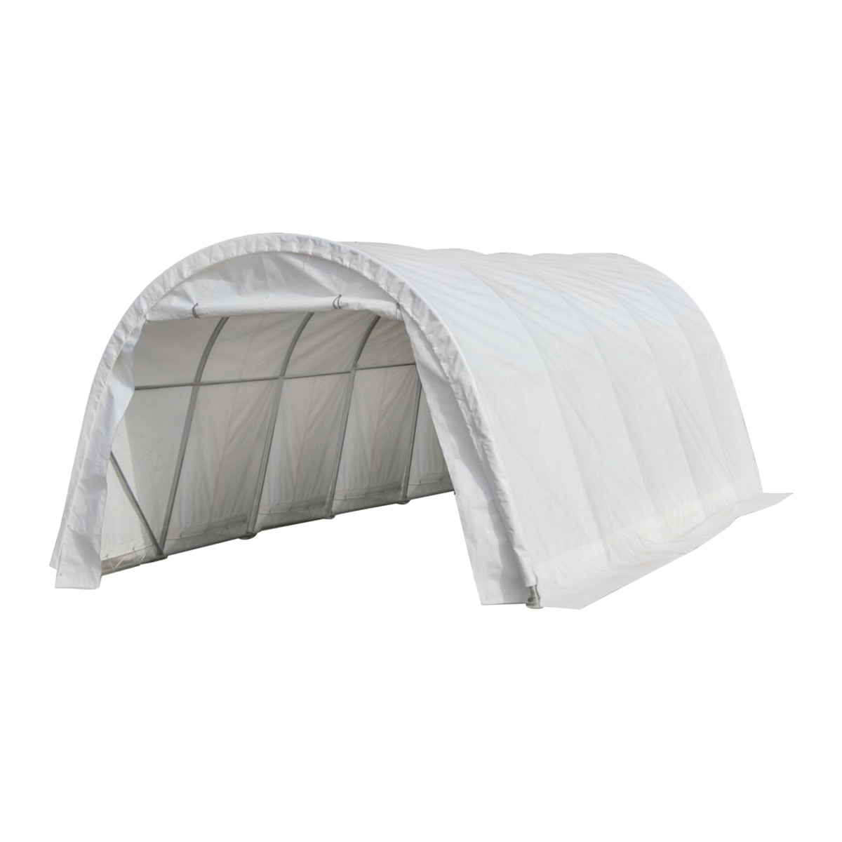 Hala pentru depozitare latime 3.66m, lungime 6.1m, inaltime 2.44m din PVC cu structura metalica