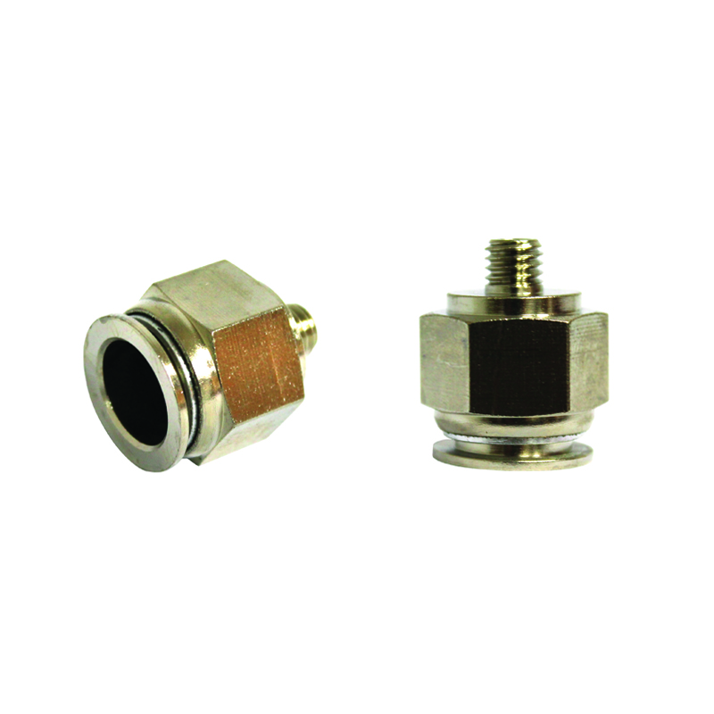 Mufa rapida dreapta din metal si surub metalic fi 14 cu M12