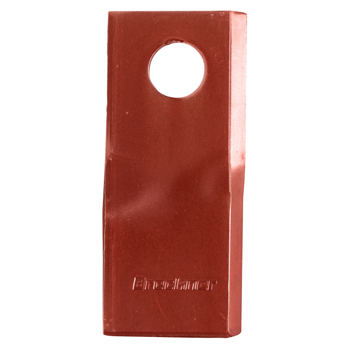Lama torsionata, sens de rotatie dreapta pentru cositoare rotativa 112x47x4mm 19mm Breckner Germany
