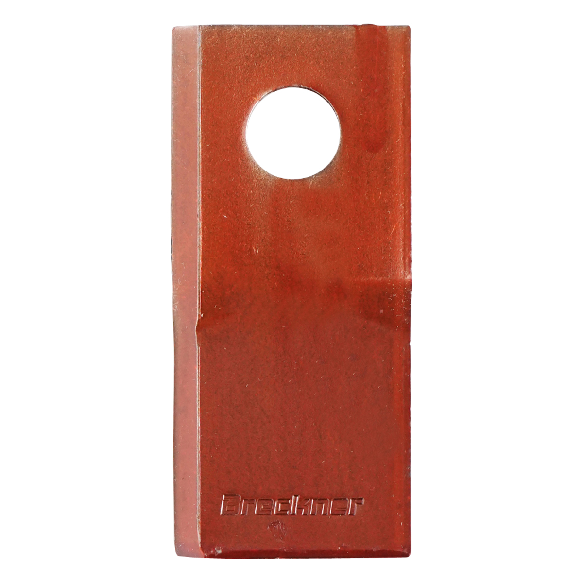 Lama torsionata, sens de rotatie dreapta pentru cositoare rotativa 107x48x4mm 18,5mm Breckner Germany