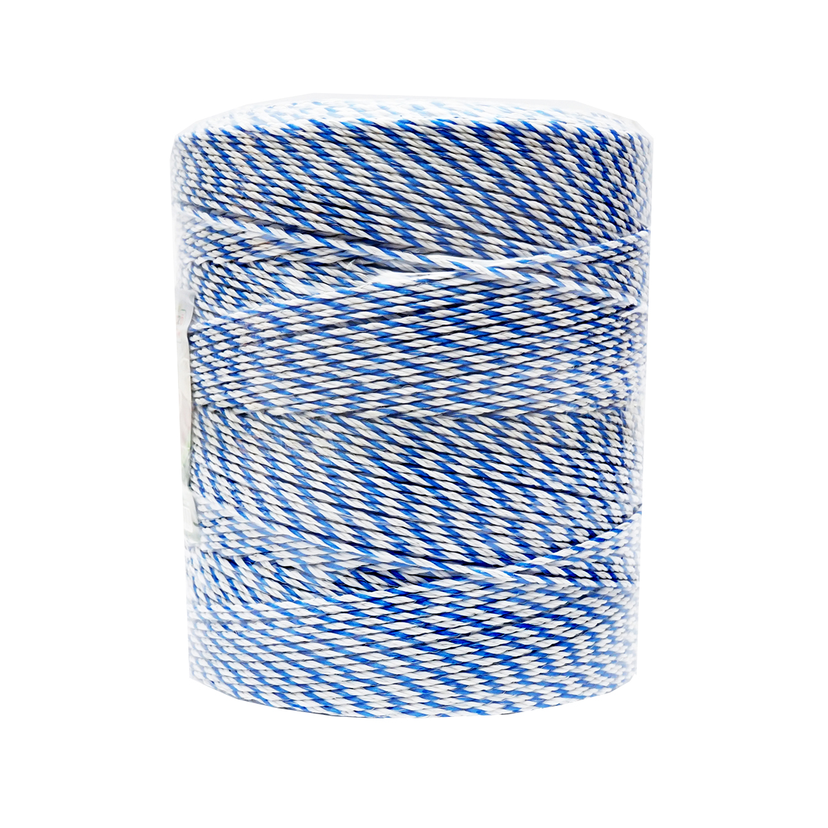 Rola fir alb-albastru 3mm insertie metalica 3x0.2mm SS, rezistenta 7.8 Ohm/m, 1000m gard electric Mezofarm – imagine 4