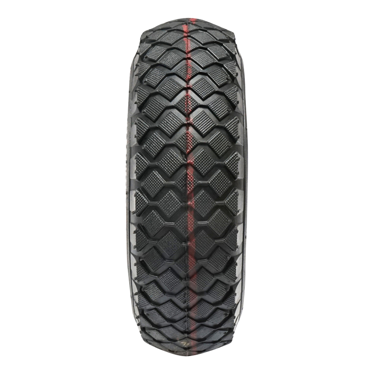 Roata pneumatica 260X85mm cu janta PVC pentru roata de sprijin remorca prindere pe ax fi20mm anvelopa 4.10/3.50-4 – imagine 3