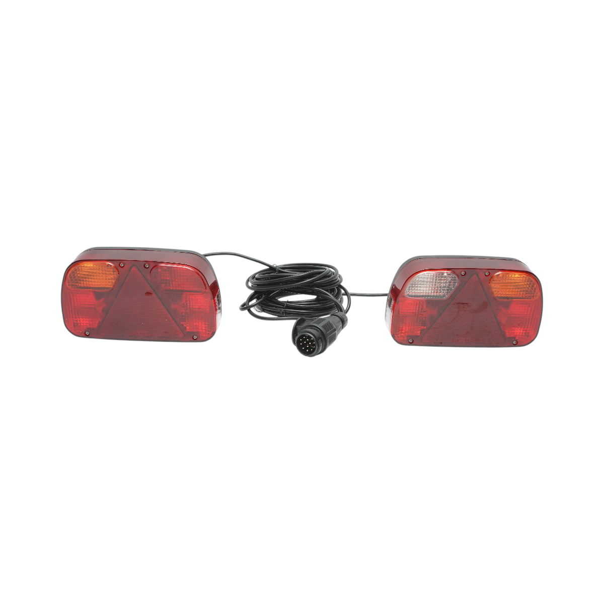 Set lampi universale remorca 12V cu 6 functii, cablaj 5.5m si priza 13 pini Breckner Germany