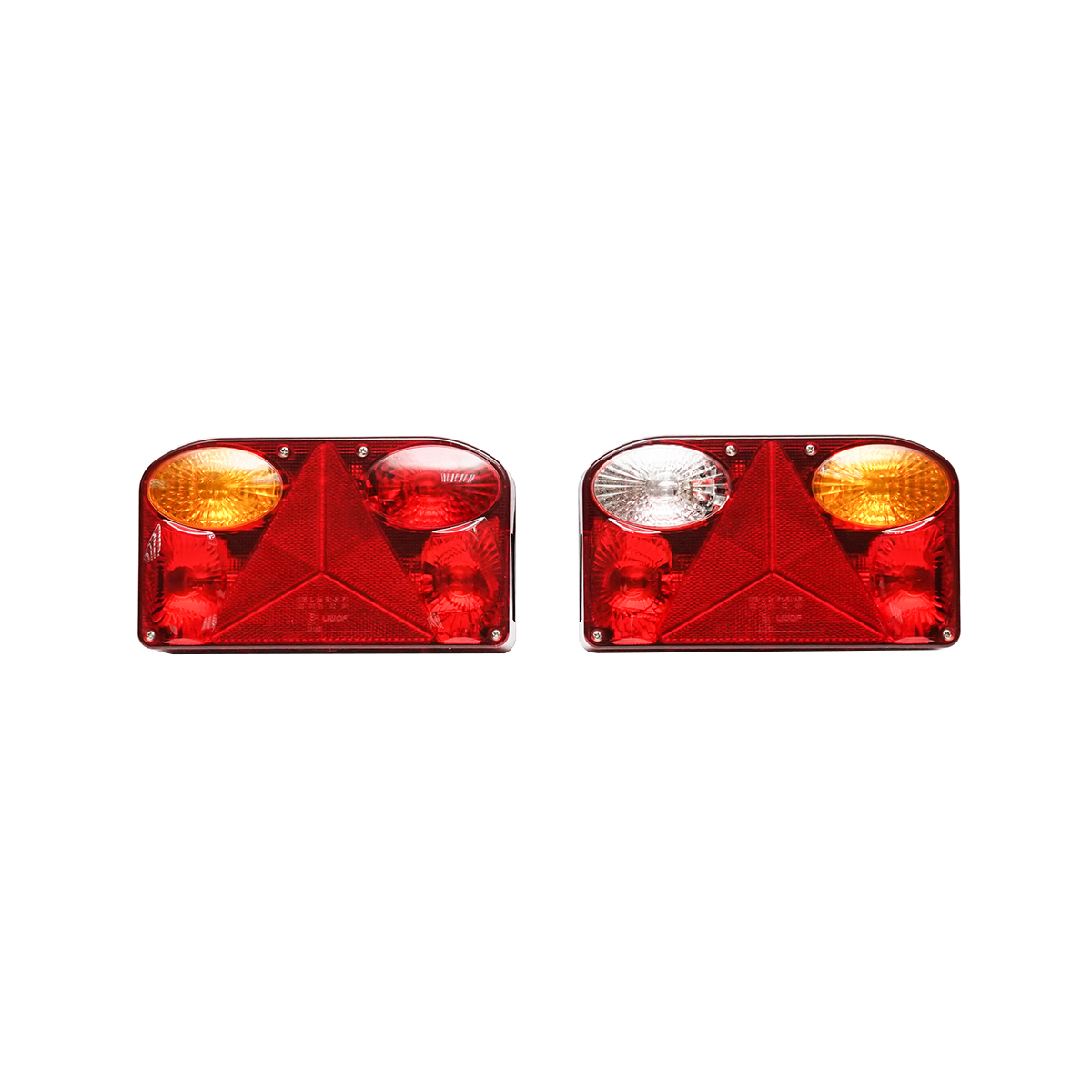 Set lampi spate cu 7 functii cablu 300mm, 12V, becuri 21W/5W, dimensiune 235x130x55mm Breckner Germany