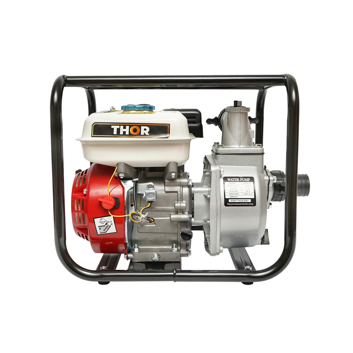 Motopompa WP20 motor tip HONDA 7.5CP, 2 toli, debit maxim 30m3/h adancime maxima 7-9m, inaltime maxima 32m THOR