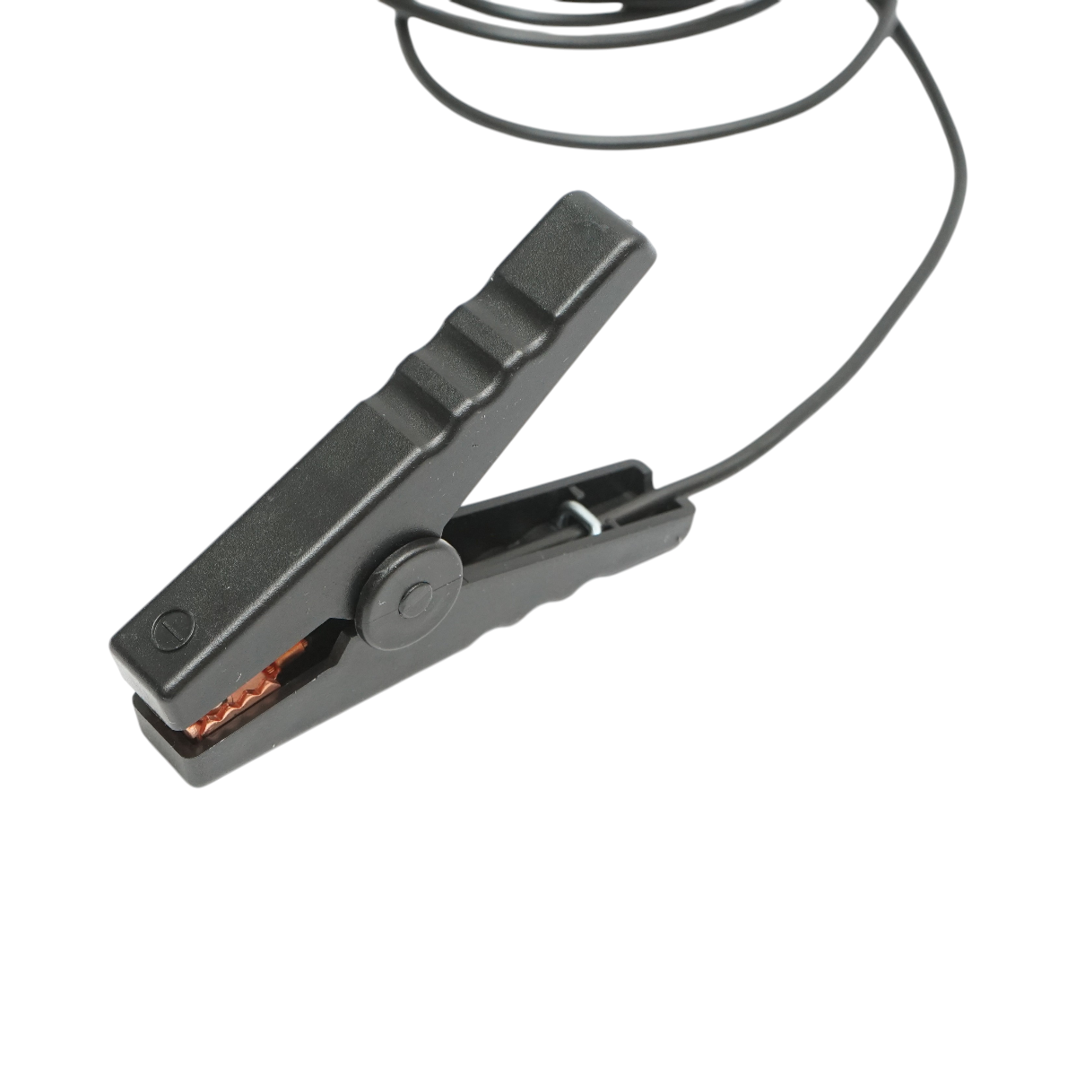Cablu de racordare cu clema crocodil negru pentru gard electric – imagine 3
