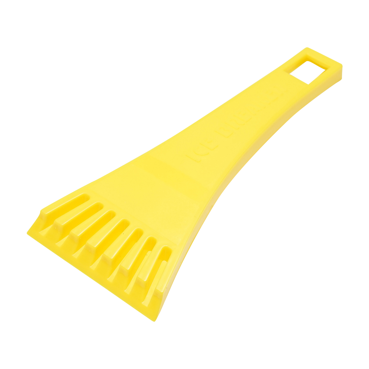 Racleta gheata simpla galbena