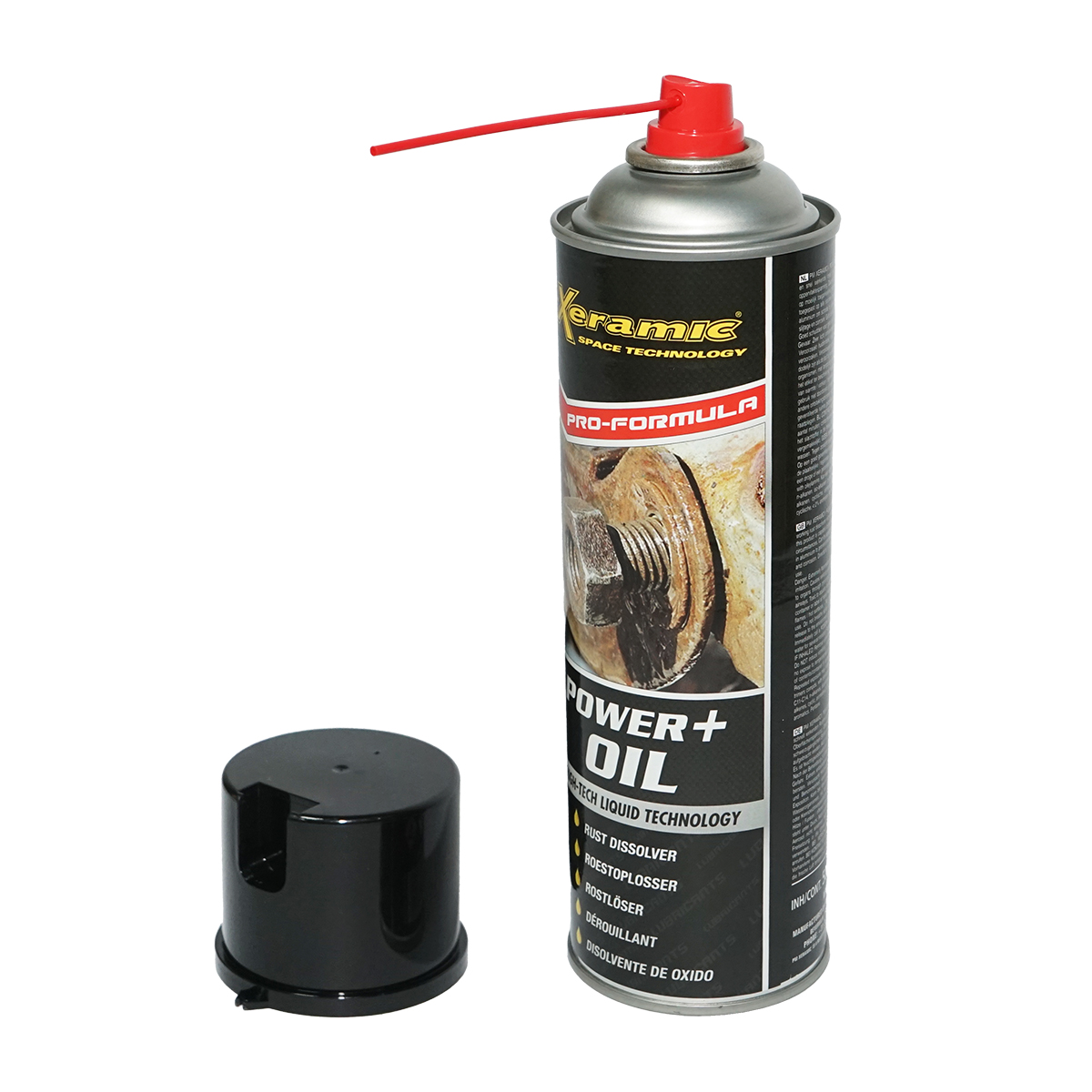 Spray ulei power plus pentru deblocari filete profesional 500ml Xeramic – imagine 3