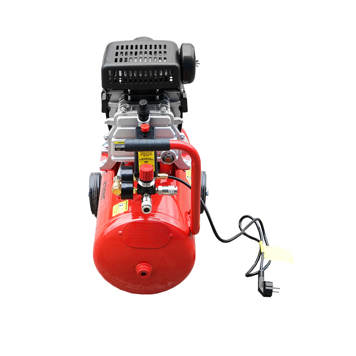 Compresor aer 24L putere 1.5kW/2CP presiune maxima 8 Bar, volum aer aspirat 184L Breckner Germany – imagine 6