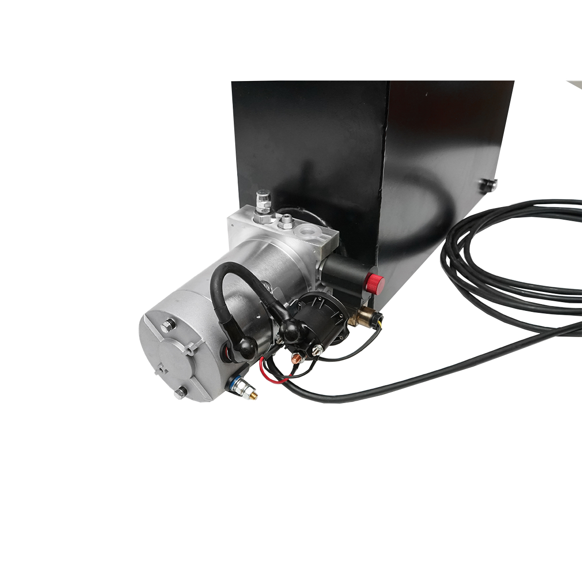 Kit complet instalatie basculare cilindru, suport metalic si pompa 12T Breckner Germany – imagine 11