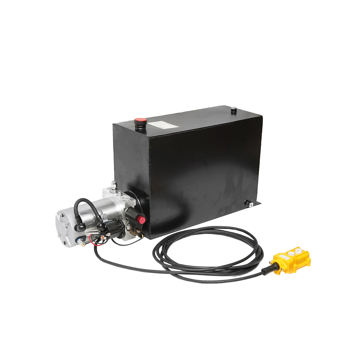 Kit complet instalatie basculare cilindru, suport metalic si pompa 12T Breckner Germany – imagine 8