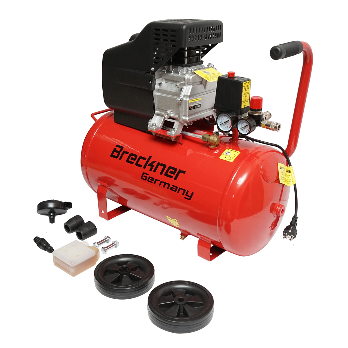 Compresor aer 50L putere 1.5kW/2CP presiune maxima 8 Bar, volum aer aspirat 184L Breckner Germany – imagine 2