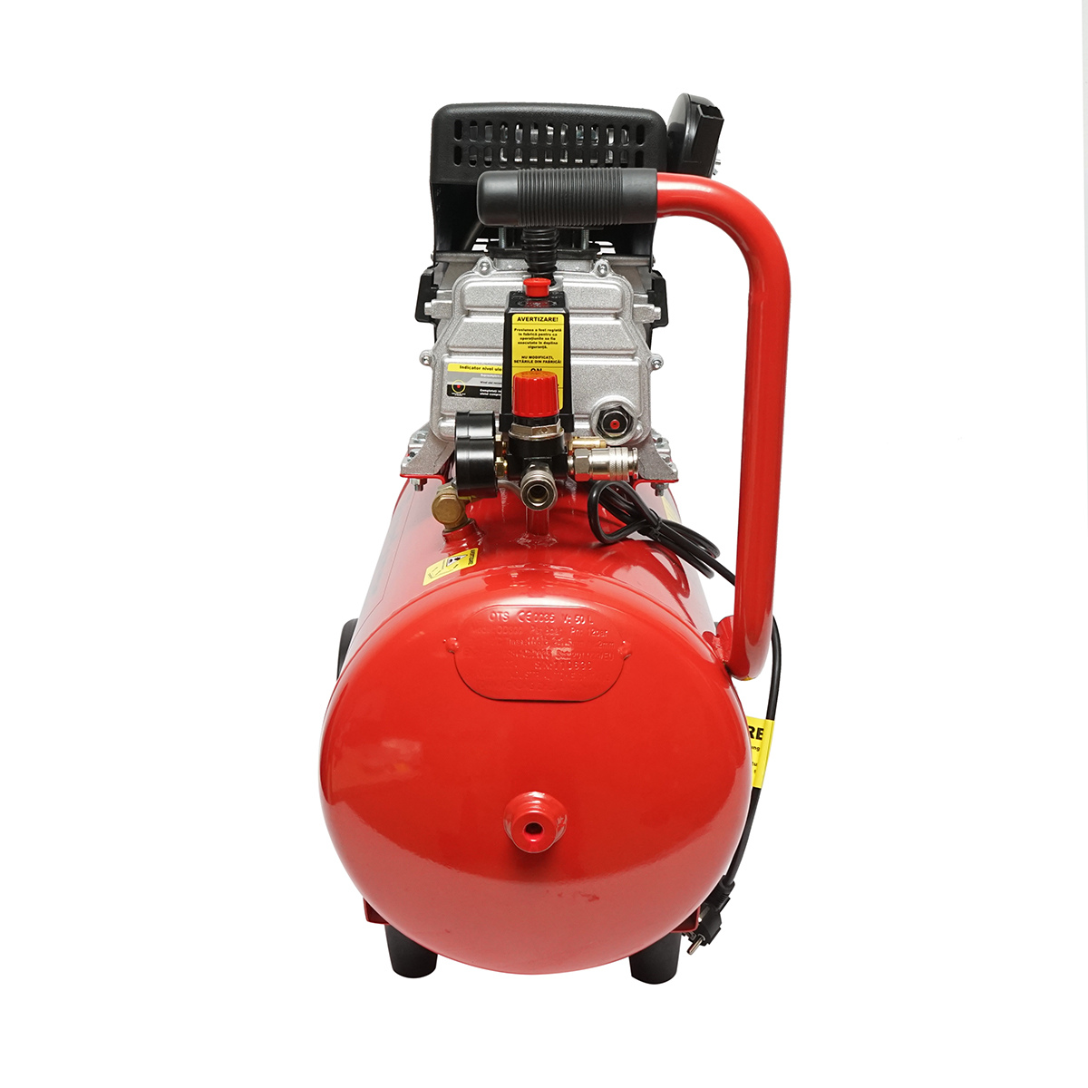 Compresor aer 50L putere 1.5kW/2CP presiune maxima 8 Bar, volum aer aspirat 184L Breckner Germany – imagine 3