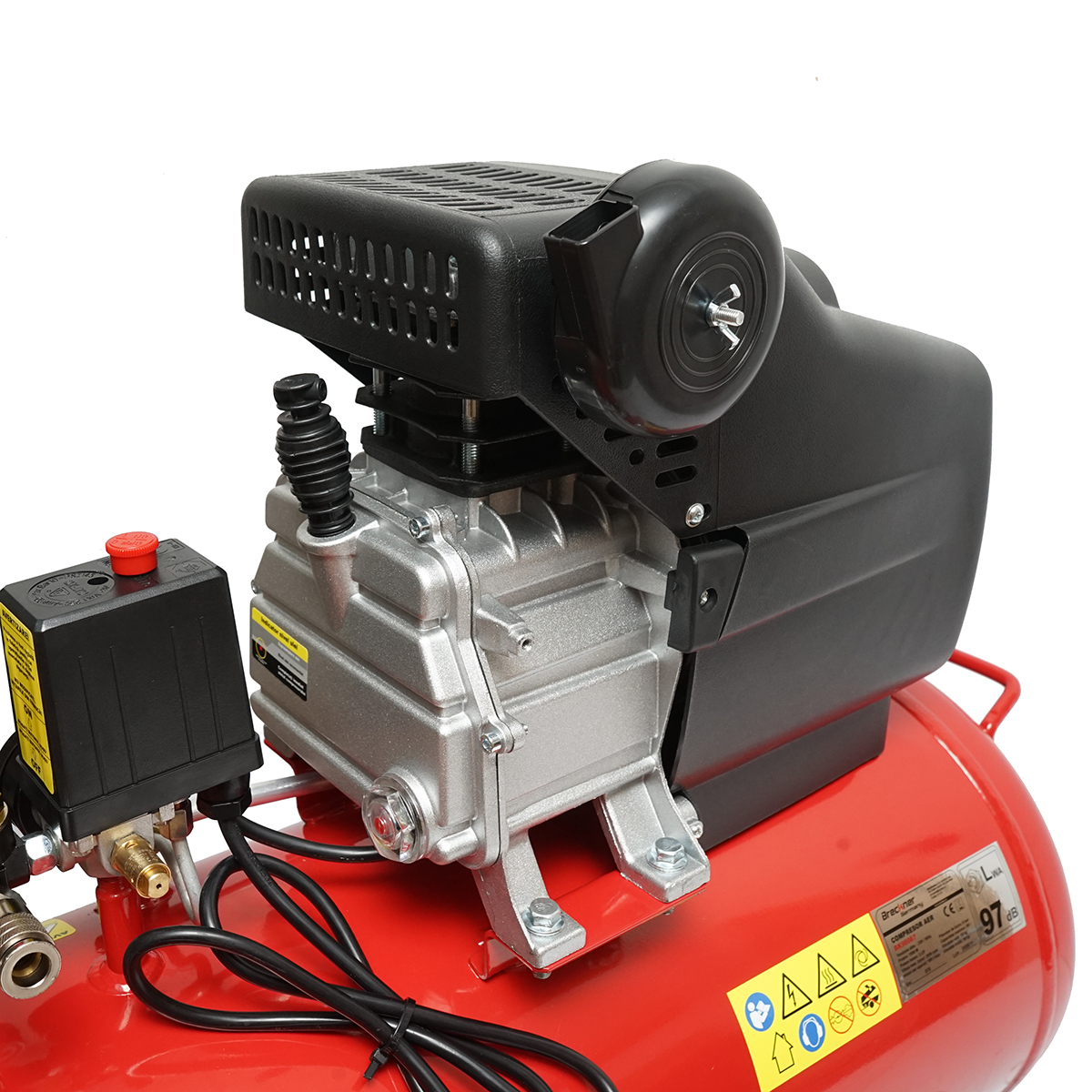 Compresor aer 50L putere 1.5kW/2CP presiune maxima 8 Bar, volum aer aspirat 184L Breckner Germany – imagine 8