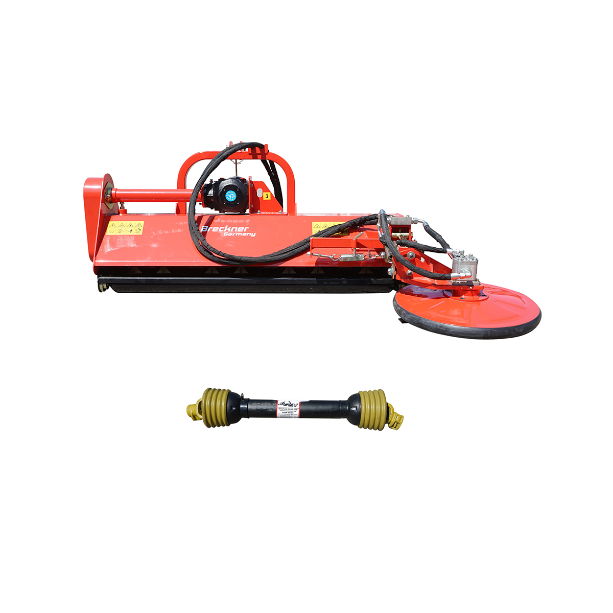 Tocatoare resturi vegetale cu palpator 45-65CP latime de lucru 1.65m EFKM165 Breckner Germany