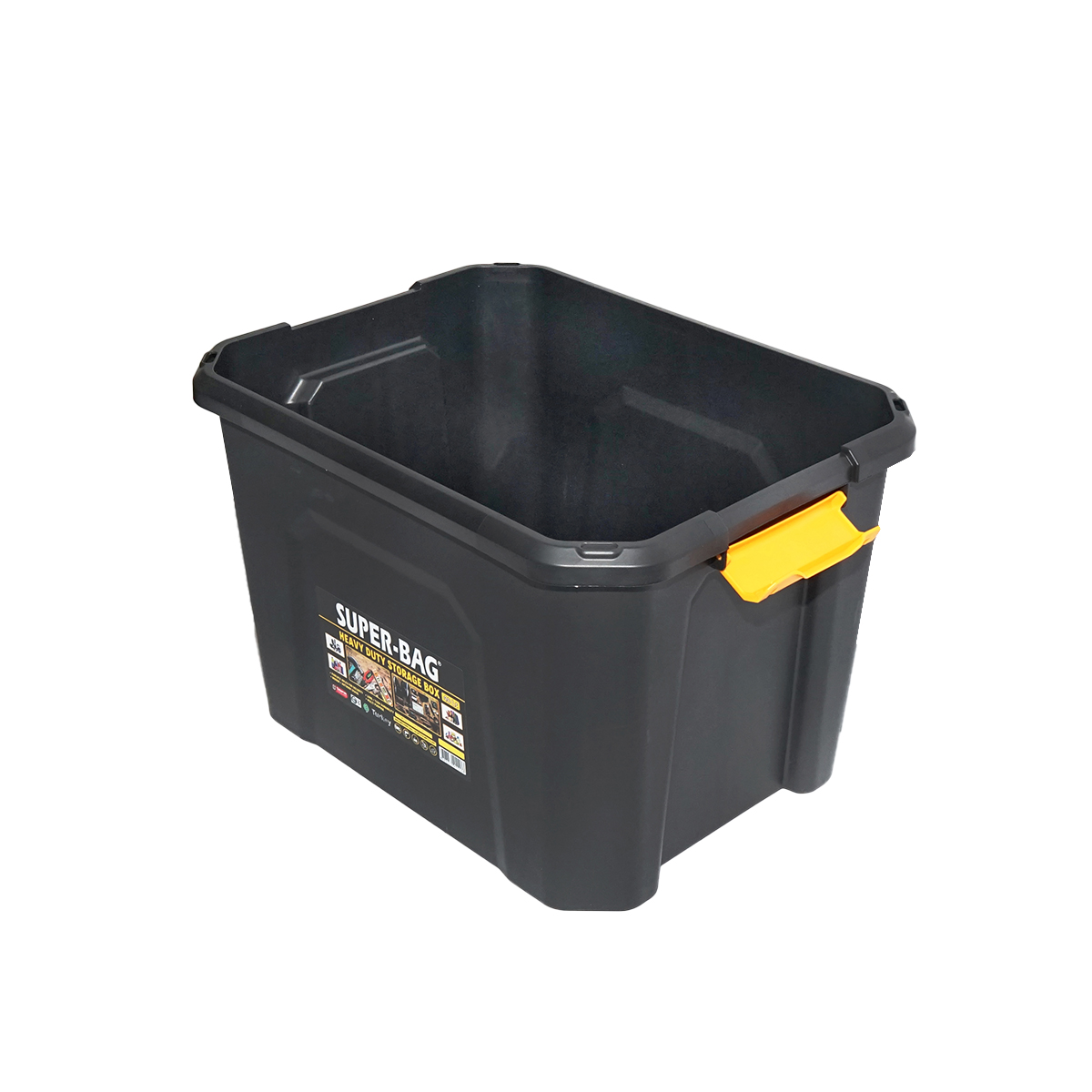 Cutie depozitare cu capac pentru sarcini grele 40L 490x380x320mm – imagine 5