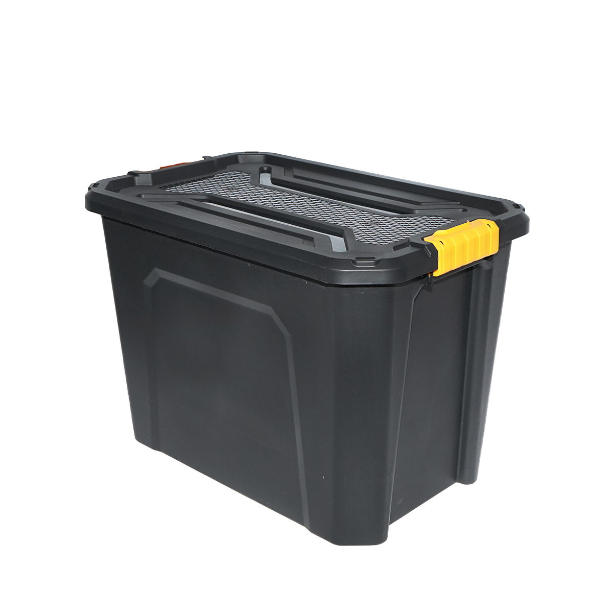 Cutie depozitare cu capac pentru sarcini grele 60L 580x380x405mm – imagine 2