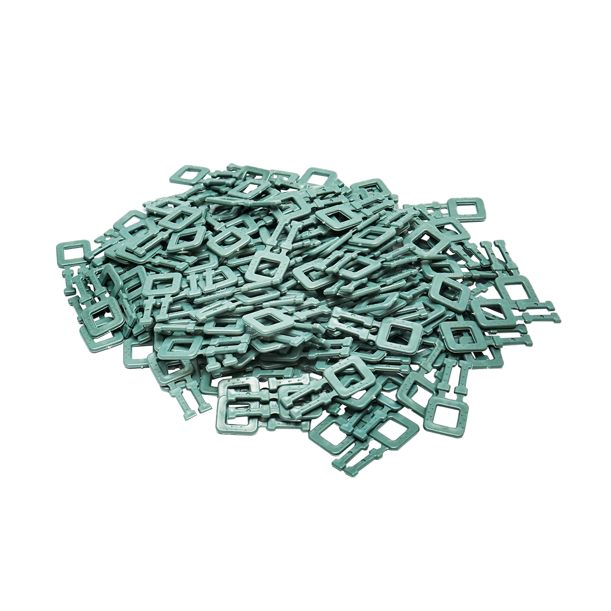 Clema bucla de plastic 13mm cu striatie pentru banda PP/PET 1000 buc. – imagine 2