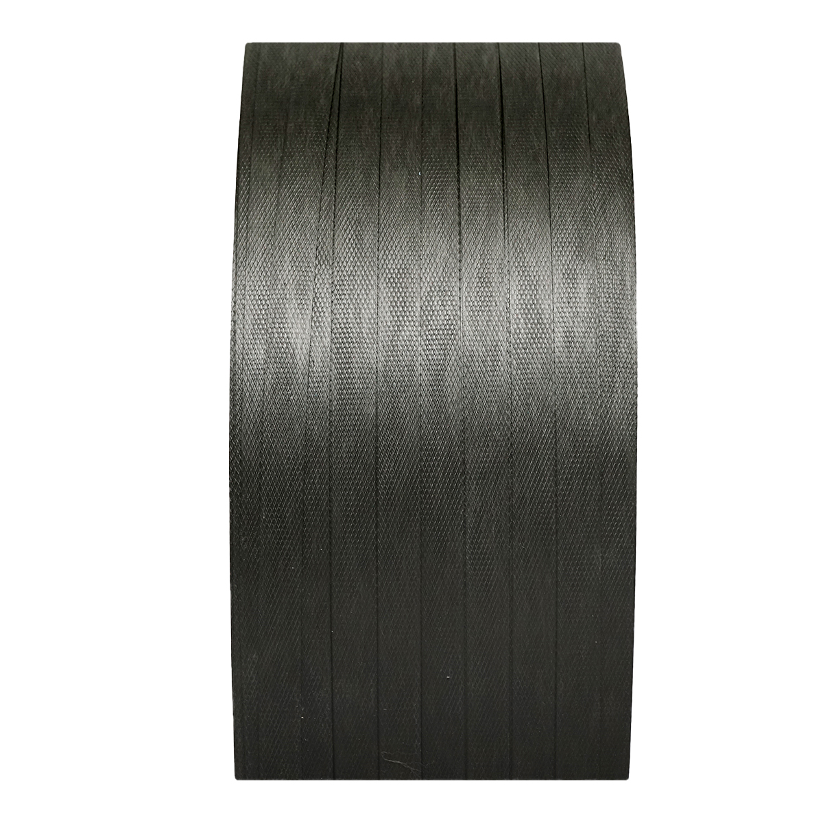 Banda de legat PP polipropilena uz semi-automat, 16x0,8mm, neagra, rola 1400m Breckner Germany – imagine 3