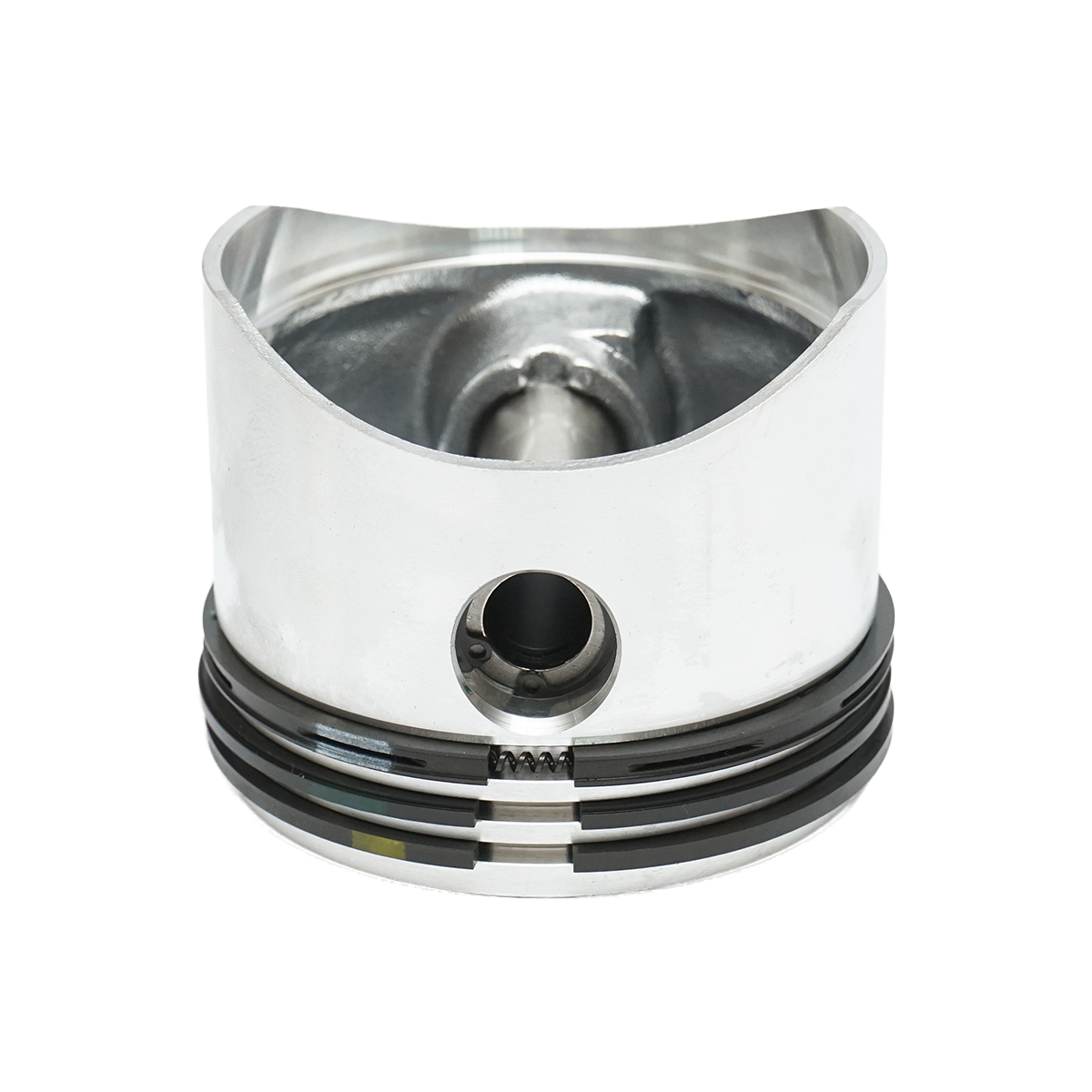 Piston cu segmenti 80mm, bolt si sigurante pentru compresor aer Tractor Forestier cu motor Perkins