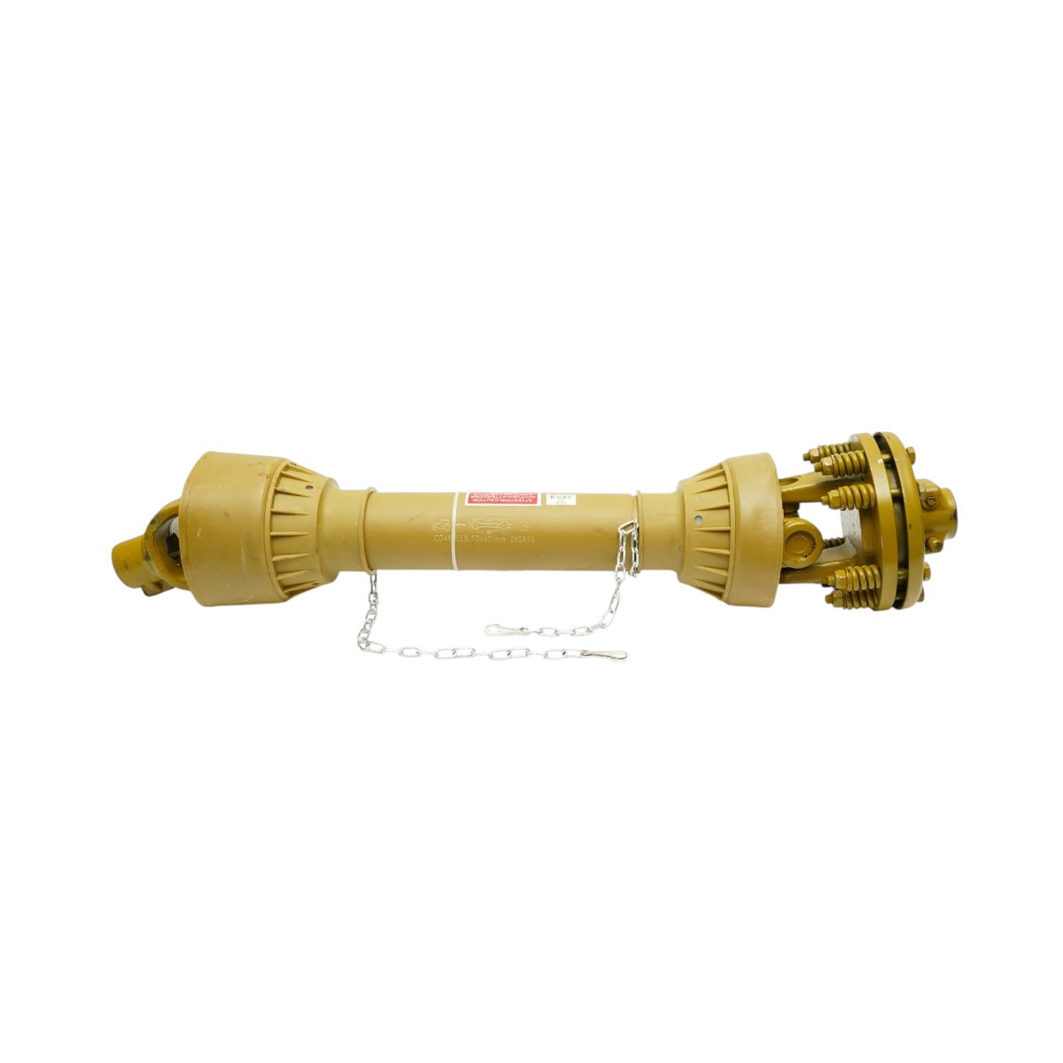 Cardan 850mm T6 Z=6 cu ambreiaj universal cruce 30.2x92