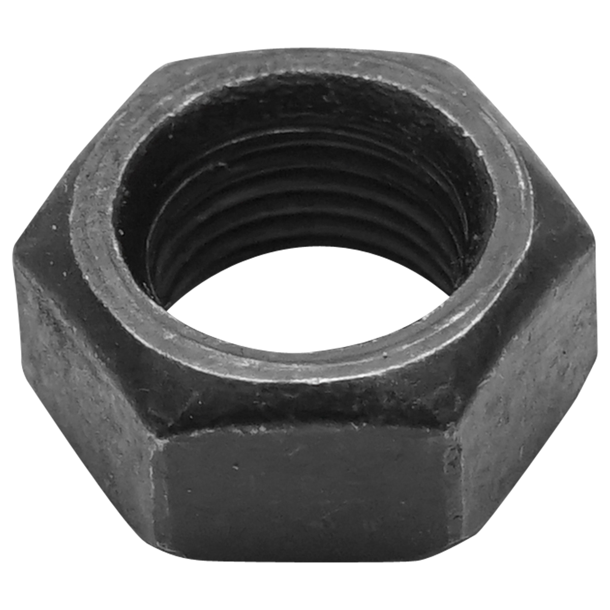 Set 100 buc, piulita neagra hexagonala DIN 934 M10x1 G10 – imagine 2
