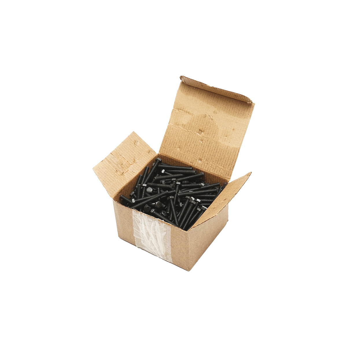 Surub negru cu cap hexagonal DIN 933 M6x60 G10.9 200 buc/punga – imagine 2