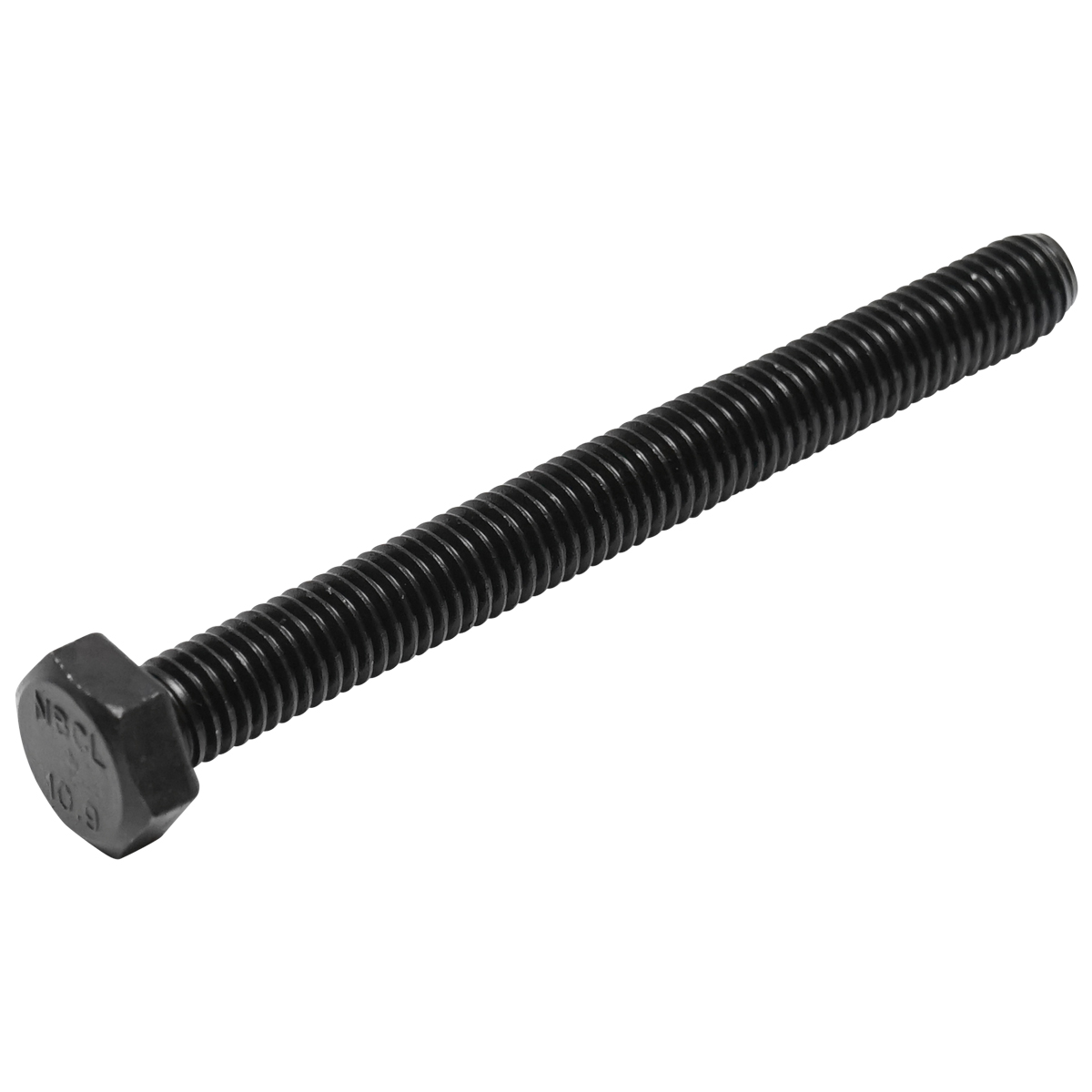 Set 100 buc surub negru cu cap hexagonal DIN 933 M8x80 G10.9 – imagine 3