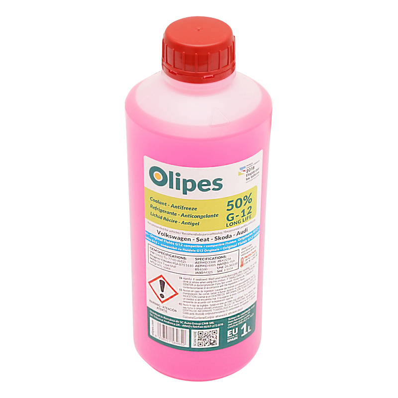 Antigel G12 Olipes -35 grade C diluat 1L