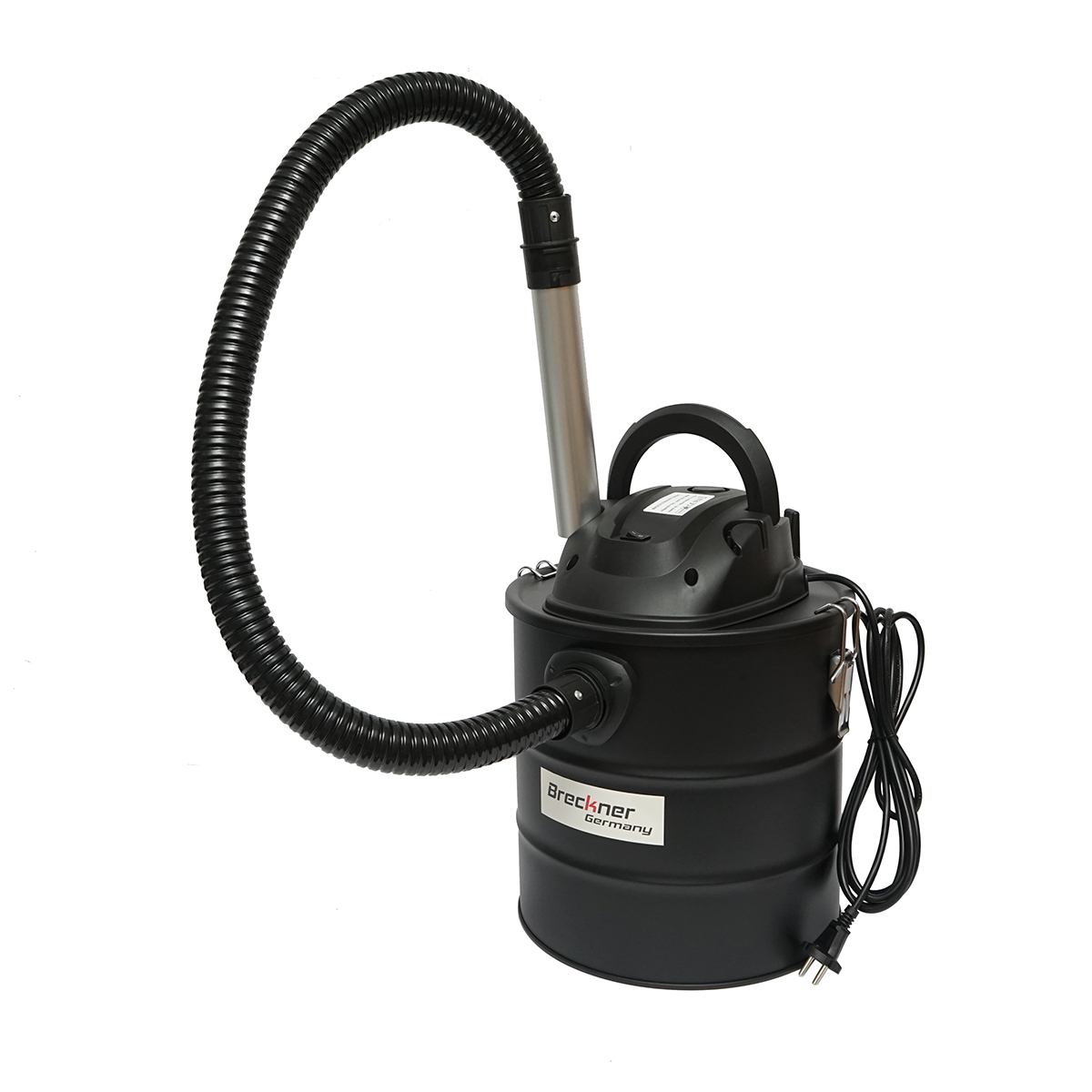 Aspirator cenusa 1000W, 220V, volum 20L, putere aspirare 17 kPa, corp metalic Breckner Germany