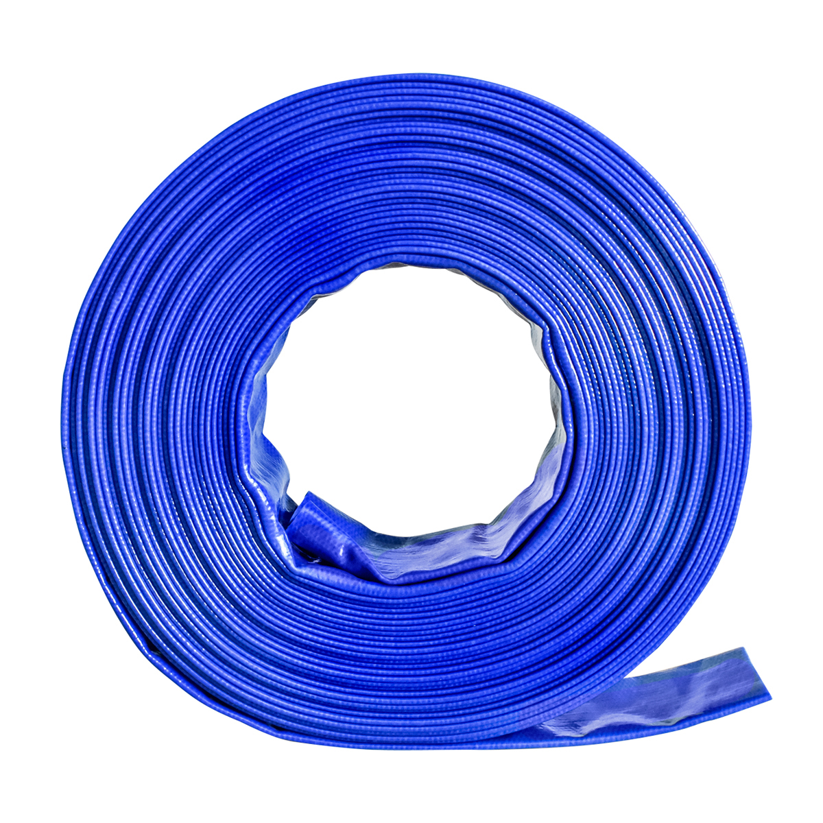 Furtun plat, siliconat pentru irigat din PVC 2 toli lungime 20m Breckner Germany – imagine 4
