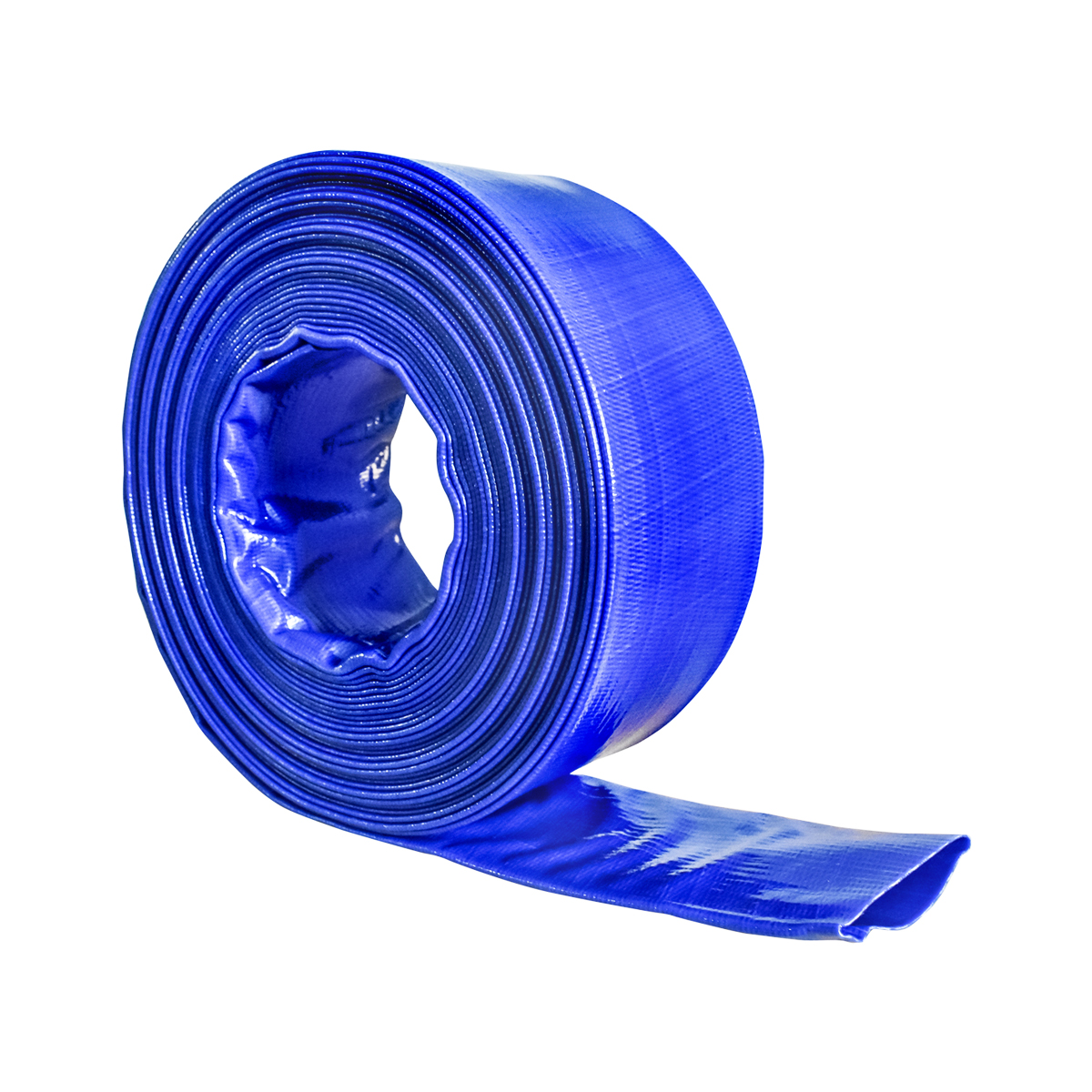 Furtun plat, siliconat pentru irigat din PVC 3 toli lungime 20m Breckner Germany