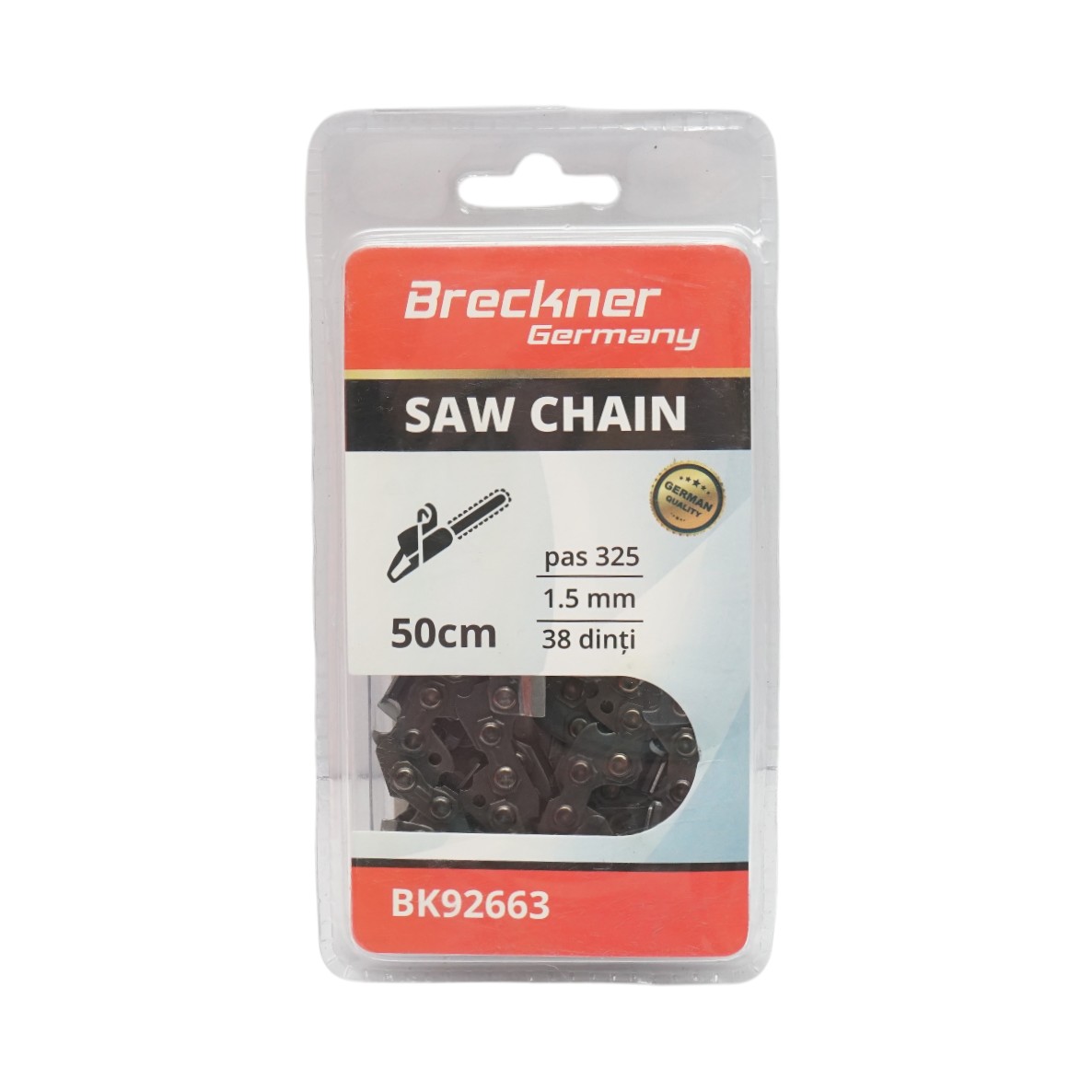 Lant drujba pas 325, 38 de dinti, 1.5mm, lungime 50cm Breckner Germany