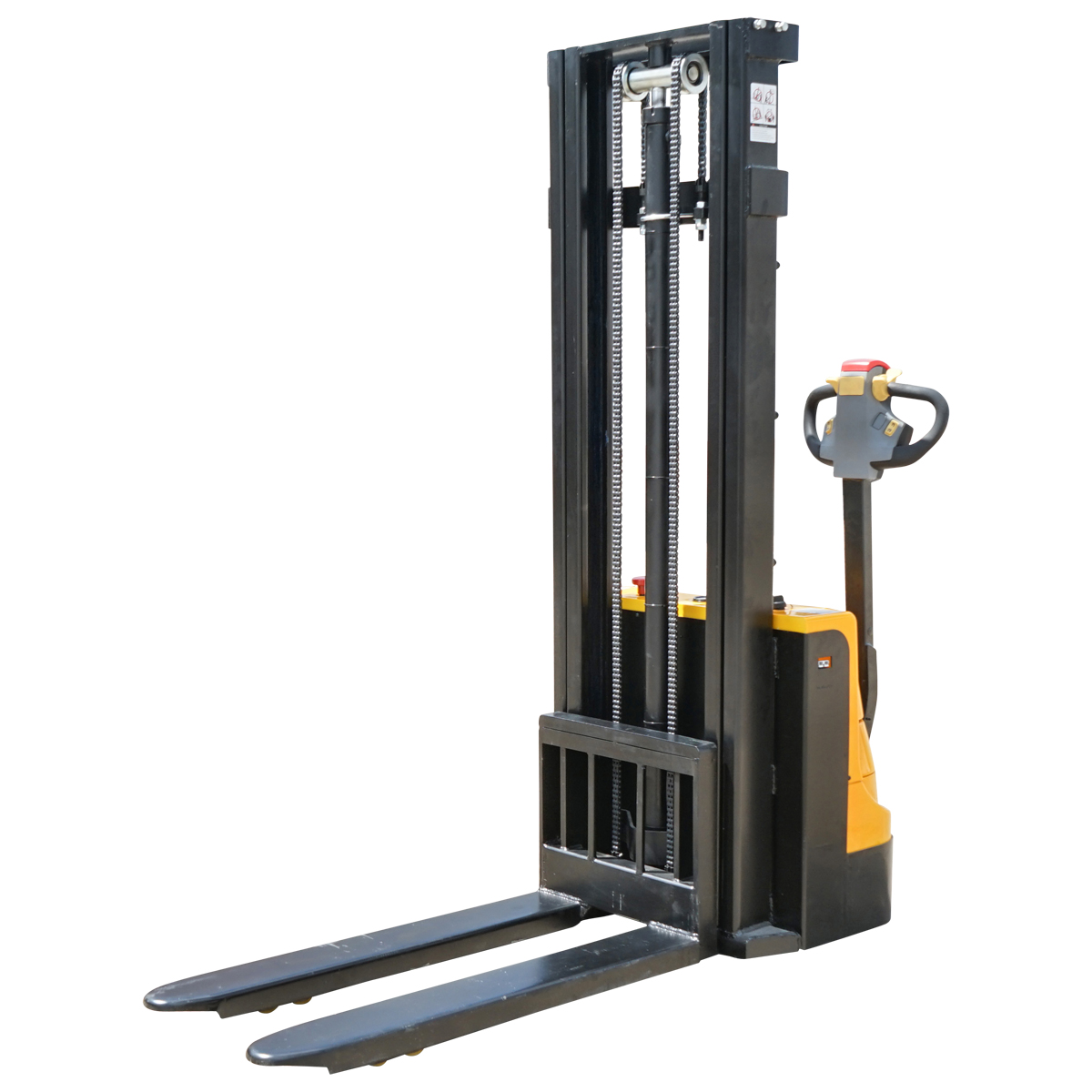 Transpalet electric cu sarcina maxima 1.6T, inaltime ridicare 3000mm, furci 1150mm Breckner Germany