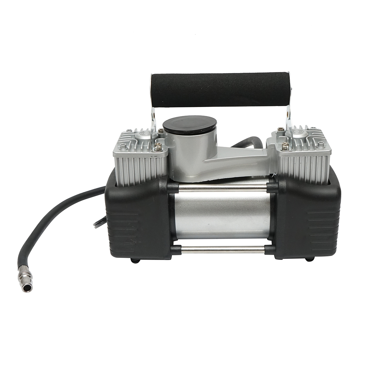 Compresor aer umflat roti 12V, 150PSI, 85l/min, 2 cilindrii, cablu 3m pentru priza bricheta auto – imagine 3