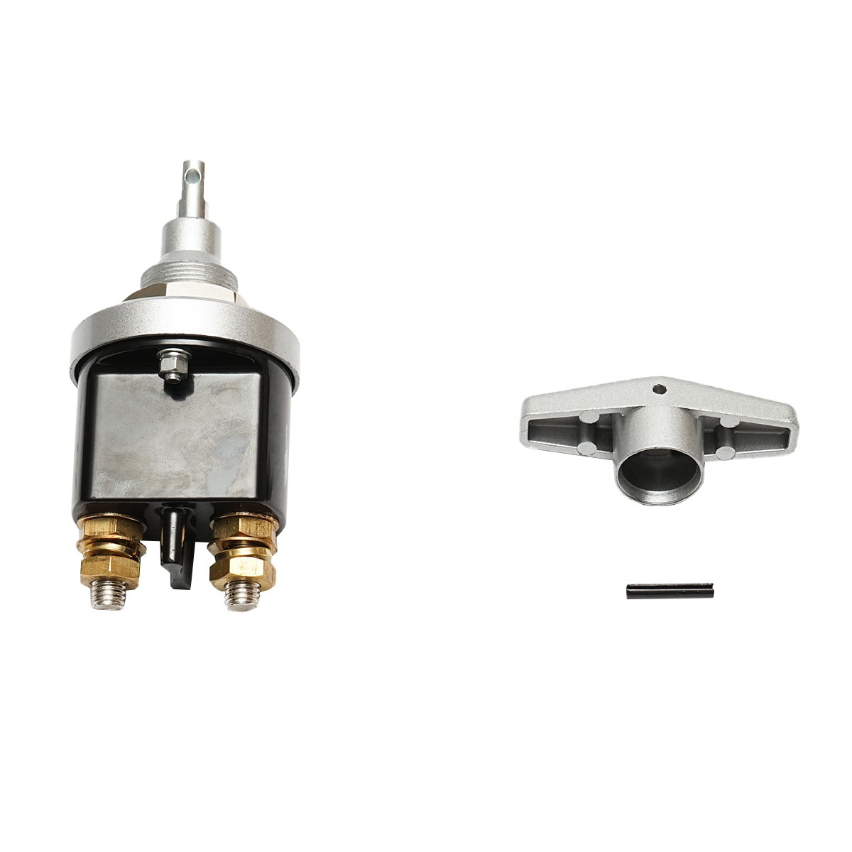 Comutator, intrerupator general fi67 12/24V, 200A conector din cupru M10, filet prindere M30 pentru MAN, Iveco si Volvo Breckner Germany – imagine 2