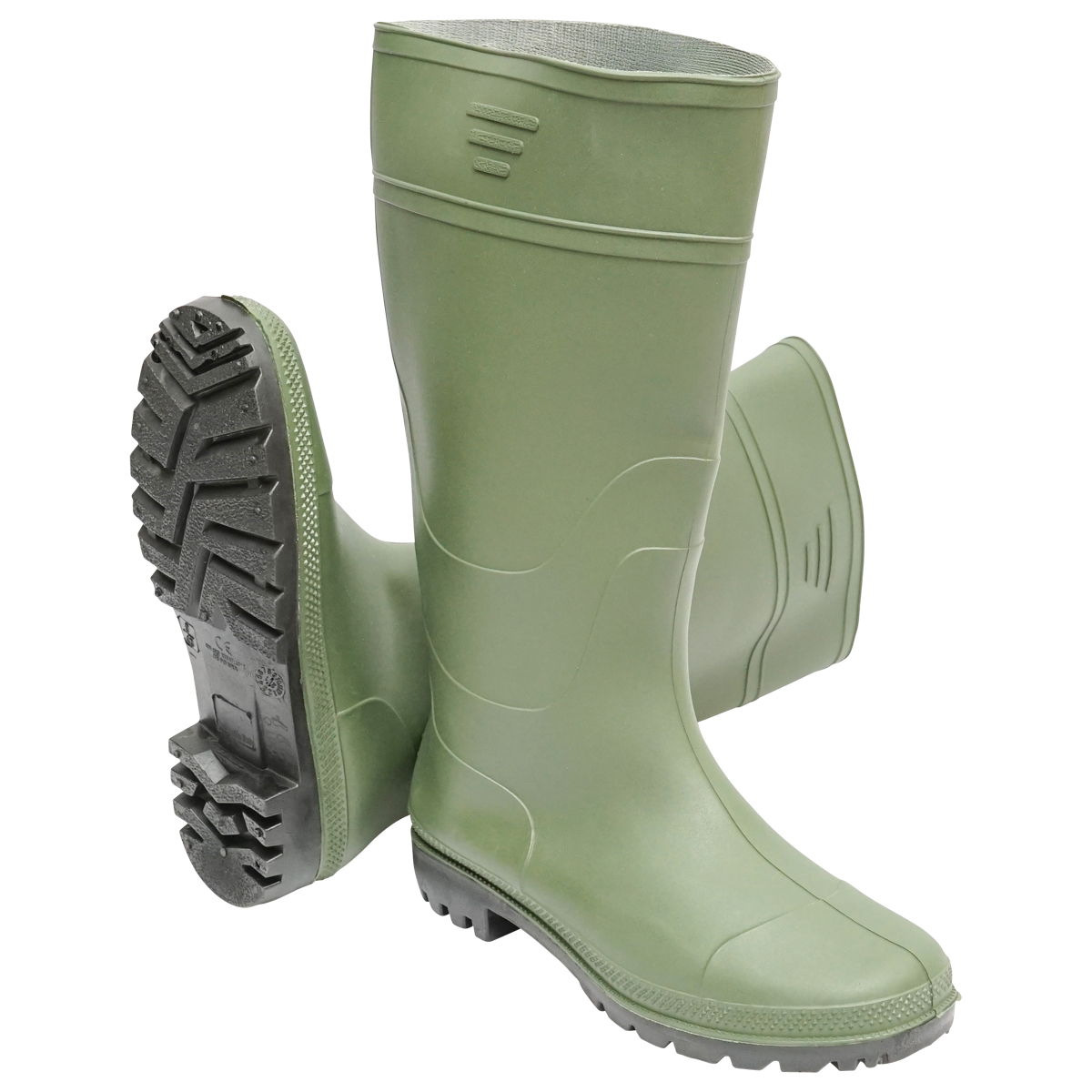 Cizme de lucru din PVC verde marimea 45 001GB
