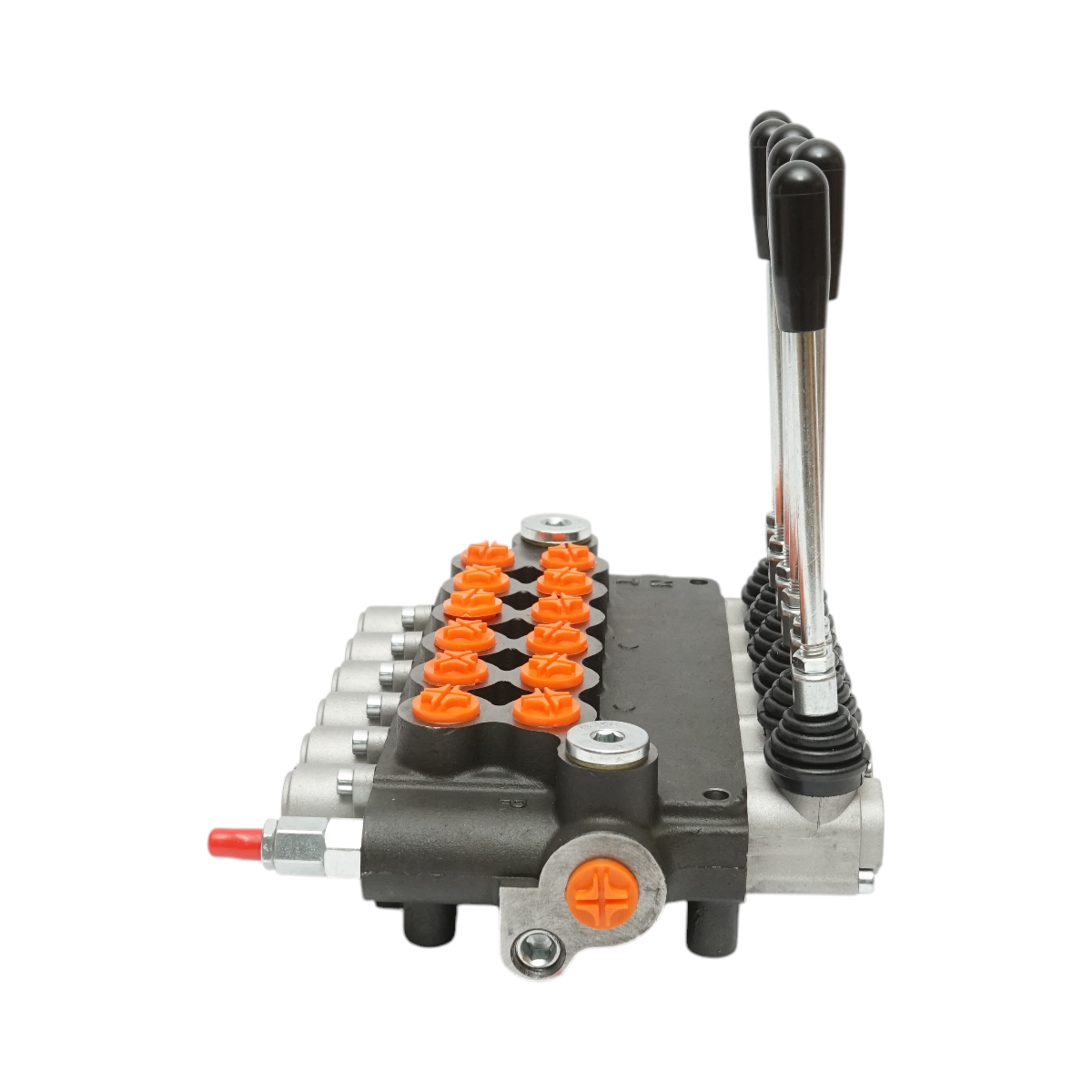 Distribuitor hidraulic cu 6 manete incluse debit 80L/min, 15 /+80 Breckner Germany – imagine 3