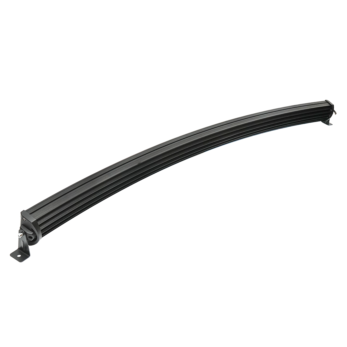 Lampa/proiector 288W curbata tip bara cu 96 LED-uri 9-60V 6000K 1250x65mm Breckner Germany – imagine 3
