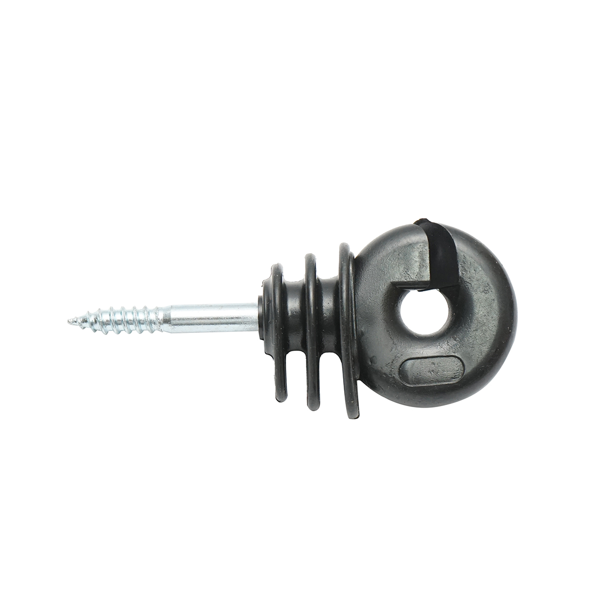 Izolator inelar Easy Drill negru fi 5.9mm 90x40 mm gard electric Mezofarm
