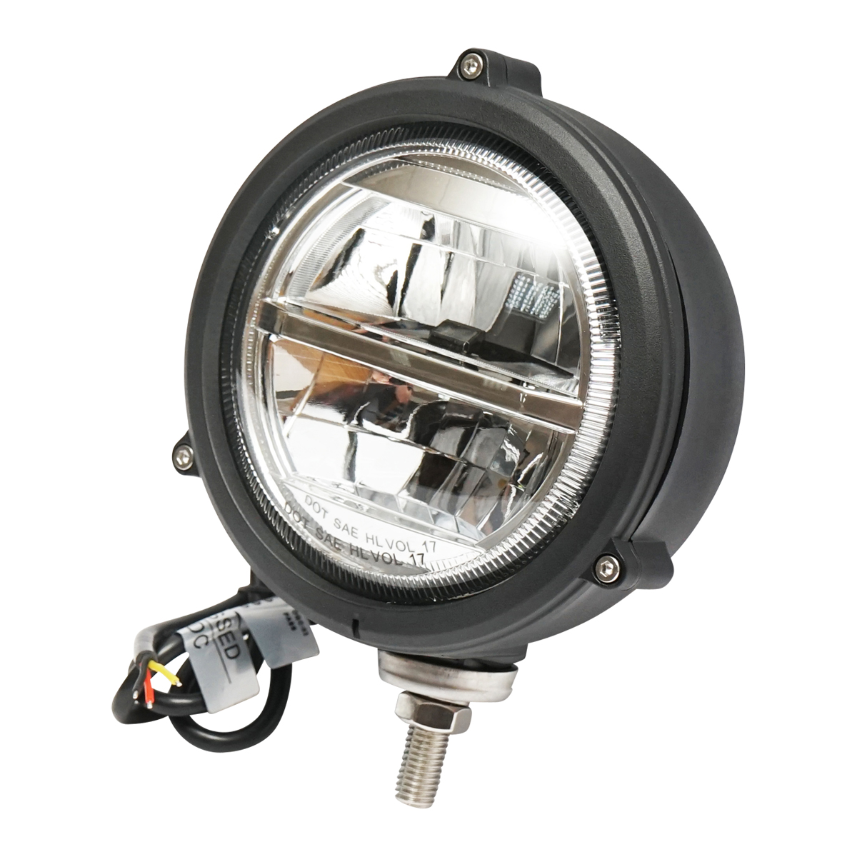 Far LED universal tractor 12-24V, faza lunga/faza scurta fi 150 mm Breckner Germany – imagine 2